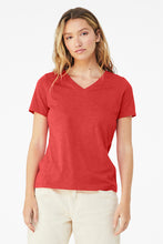 Load image into Gallery viewer, BELLA+CANVAS Women’s Relaxed Jersey Short Sleeve V-Neck Tee