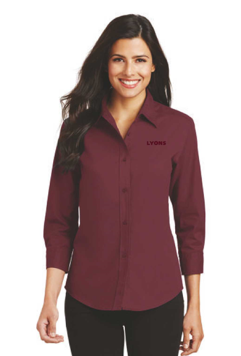 Port Authority® Ladies 3/4-Sleeve Easy Care Shirt L612