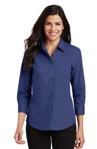 Port Authority® Ladies 3/4-Sleeve Easy Care Shirt L612