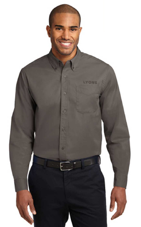S608 Port Authority Long Sleeve Easy Care Shirt