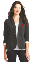 Load image into Gallery viewer, Port Authority® Ladies Fleece Blazer L298 - Dark Charcoal Heather