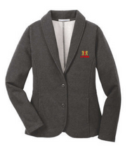 Load image into Gallery viewer, Port Authority® Ladies Fleece Blazer L298 - Dark Charcoal Heather