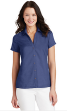 Load image into Gallery viewer, Port Authority® Ladies Textured Camp Shirt L662