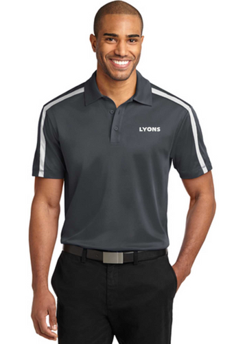 Port Authority Silk Touch Performance Colorblock Stripe Polo - K547