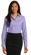 Load image into Gallery viewer, Ladies-Red House Ladies Windowpane Shirt Item# RH71