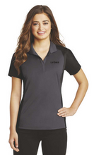 Load image into Gallery viewer, Sport-Tek® Ladies Colorblock Micropique Sport-Wick® Polo LST652