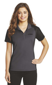 Sport-Tek® Ladies Colorblock Micropique Sport-Wick® Polo LST652