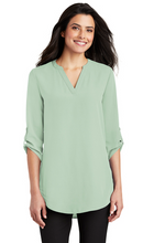 Load image into Gallery viewer, Port Authority ® Ladies 3/4-Sleeve Tunic Blouse LW701