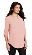 Load image into Gallery viewer, Port Authority ® Ladies 3/4-Sleeve Tunic Blouse LW701