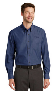 S640 Port Authority Crosshatch Easy Care Shirt